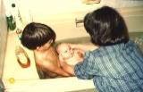 Andy McDougal; baby Ben Dorrough; Ruth Bennett McDougal Dorrough; family
